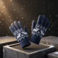 Taglia unica / Orso Fiocco di Neve Ciano