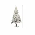 1.5m 400 Puntas / Estilo Blanco Nevado