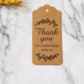 350g Material (4.4*9.5cm) / Kraft Color