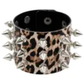 Leopardenmuster Stachel-Nieten-Stil (16)