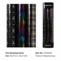 Black Gold Hot Stamping 3-Roll Set (SJT00100) / 43cm*3m