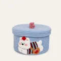Blue with Red Handle - Backpack Dog (22x15cm)