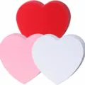 24 Pcs/Set / Red, Pink and White Mix