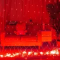 1.5*1.5m 96 LEDs with Tail Plug / Red