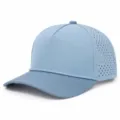 55-57cm / Bleu clair / Cordon à cinq panneaux color-block-8 (Bleu clair)