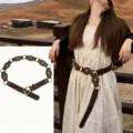 Bohemian Metal Stud Buckle Style (X568-1) / Brown