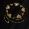 Heart Bull Head Totem Relief Style (X780) / Gold