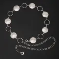 Hammered Textured Disc Style (X902-1) / Silver