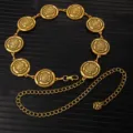 Mandala Sunflower Embossed Style (X1209-1) / Antique Gold