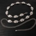 Oval Bohemian Style (X1201-1) / Silver