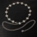 Rhinestone Sunflower Design (X1196-1) / Silver