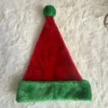 Talla Adulto / Estilo de Felpa Corta Bicolor / Rojo y Verde