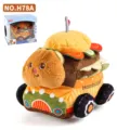 Plush Burger Bear Omnidirectional Music & Light Car / 0.52kg