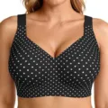 3XL / Tops / Black Polka Dot