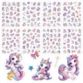 Glitter Unicorn (G065) / 8 Pieces/Pack