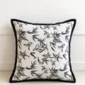 Black and White Bamboo Pattern (Ink Bamboo)