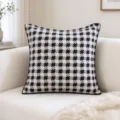 Black and White Pixel Checkered