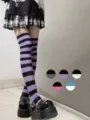 Taglia unica / Rigato Nero e Grigio