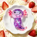 10CM Axolotl me Oura / Μωβ