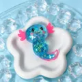 10CM Axolotl con Coda / Blu