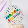 Joyeux Anniversaire Transparent / 22 Pouces