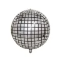Disco Miroir Argent / 32 Pouces