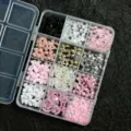 12 Grids Alloy Decoration