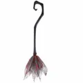 Red Spider Web Mesh Broom