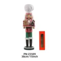 Rood Lichaam Gestreepte Groene Benen (Z3509)
