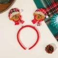 Orso con Cappello Sciarpa a Quadri