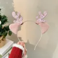 Cerchietto Orecchie Rosa