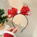 Fiocco con Paillettes Rosse