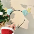 Cerchietto Pompon Verde