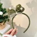 Modello Fiocco in Rete Verde Scuro