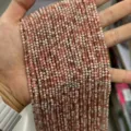 Argentina Rhodochrosite / 3mm (1 Strand)