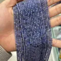 Grade A Tanzanite / 3mm (1 Strand)