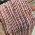 Grade C Morganite / 3mm (1 Strand)