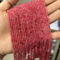 Grade A Brazil Rhodochrosite / 3mm (1 Strand)