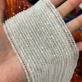 Milky White Moonstone / 3mm (1 Strand)