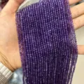 Grade A Dark Amethyst / 3mm (1 Strand)
