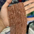 Grade B Sunstone / 3mm (1 Strand)