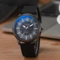 Black Strap Black Dial