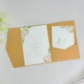 Kraftpapierfarbe (Dreifach gefaltet)