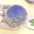 7.3cm / Starry Blue (Rose Gold Frame)