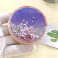 7.3cm / Starry Purple (Rose Gold Frame)
