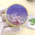 7.3cm / Starry Purple (Gold Frame)