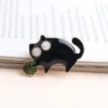 Black Cat Playing with Ball Style