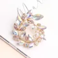 White AB (Gold/AB Iridescent Crystal)
