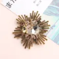 Champagne (Antique Gold/Brown/Gray Crystal)