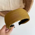 6cm de Large / Jaune Gingembre Foncé